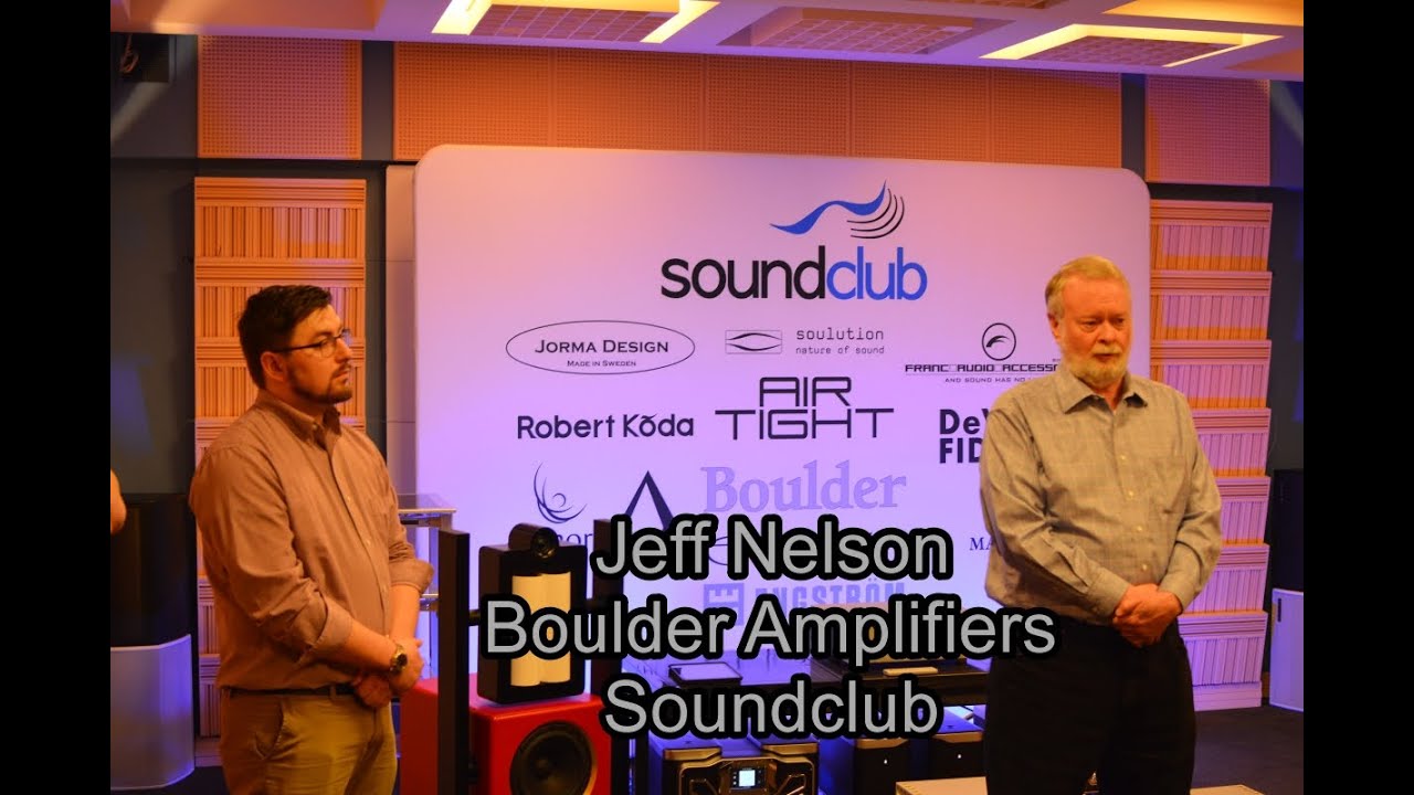 Boulder Amplifiers w Soundclub