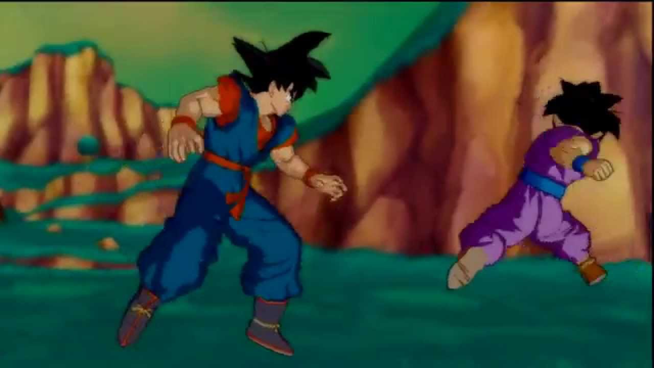 Dragon Ball Z: Burst Limit - Goku VS Teen Gohan - Battle 1