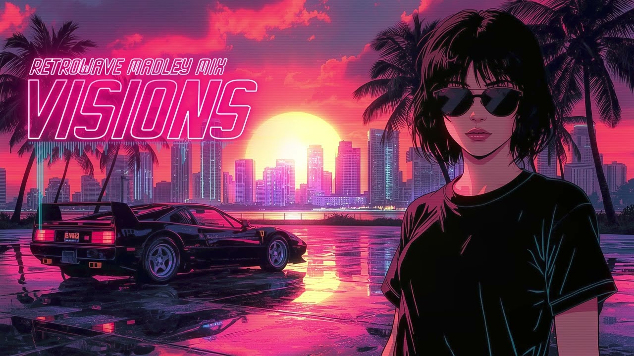 VISIONS - Retrowave Medley [Retrowave Mix]