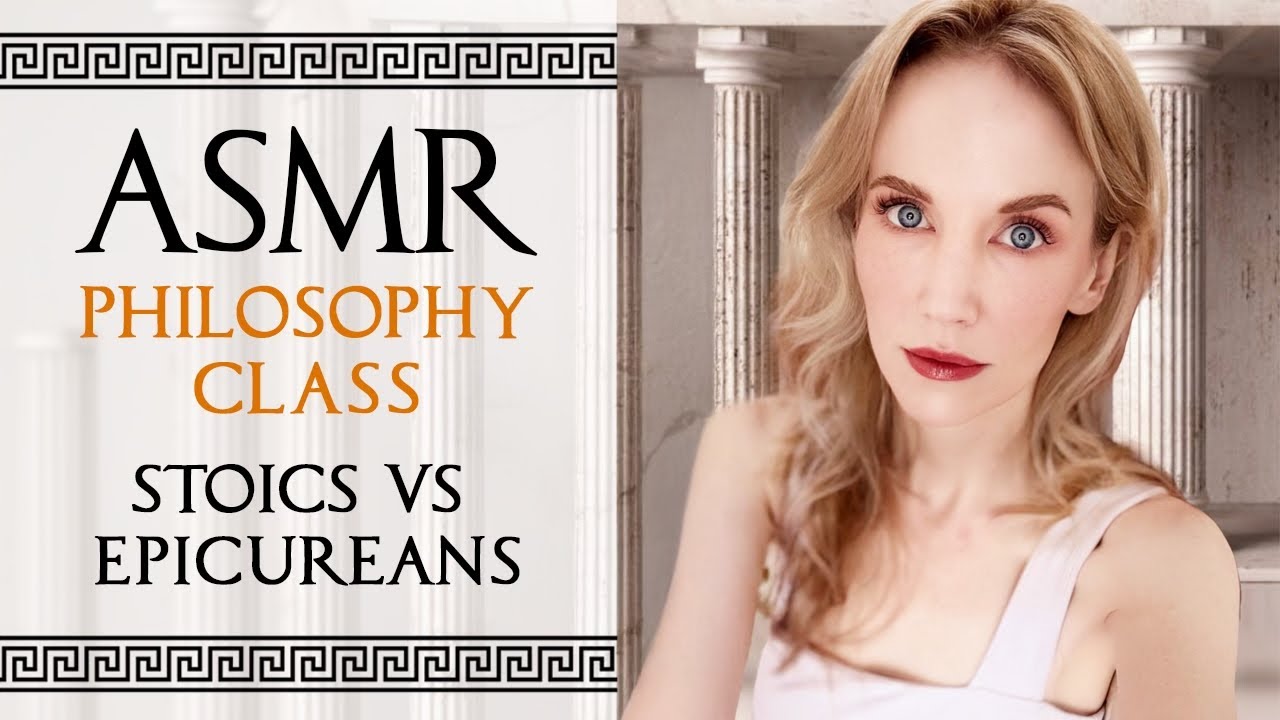 ASMR Philosophy Class: Stoicism vs Epicureanism