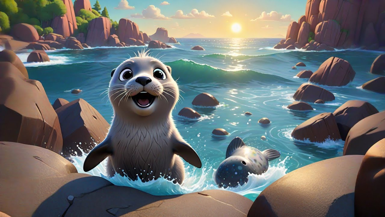 Sammy Seal Flaps Flippers | Ocean Animal Action Song for Kids | Fun Movement Rhyme