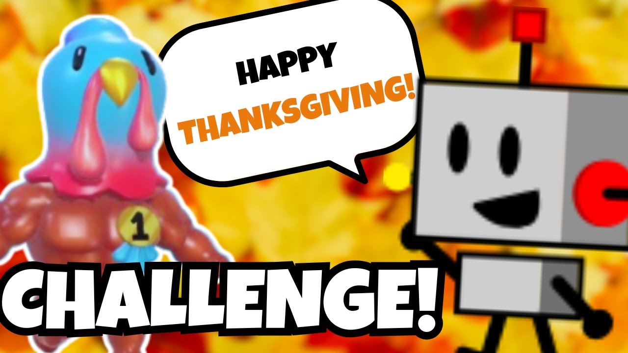 CAN I BEAT THE THANKSGIVING HOLIDAY Challenge in STUMBLE GUYS!