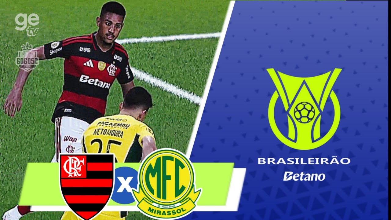 Flamengo x Mirassol ao Vivo (Simula&ccedil;&atilde;o) &ndash; Brasileir&atilde;o PES 2021 Gogosz Patch