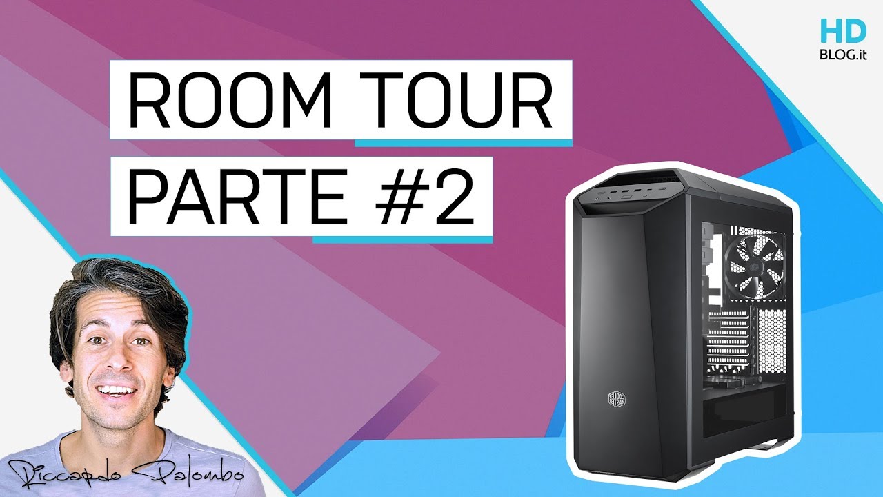 PC, MONITOR E TASTIERE! // Room Tour Riccardo Palombo Parte 2