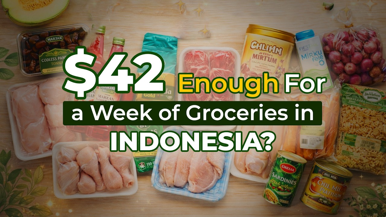 Is $42 Enough for a Week of Groceries in Indonesia?