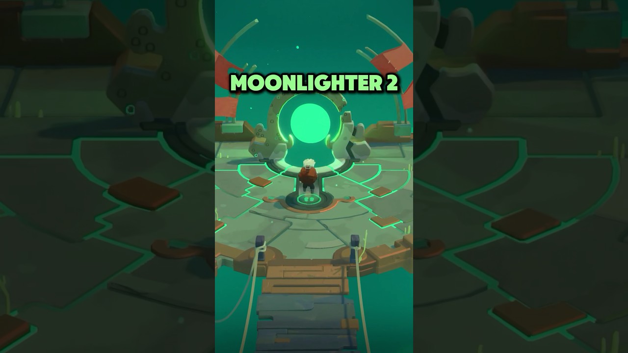 Moonlighter weapons are getting a glow-up in the sequel! 🧹⚔️ #indiegames #gaming #moonlighter
