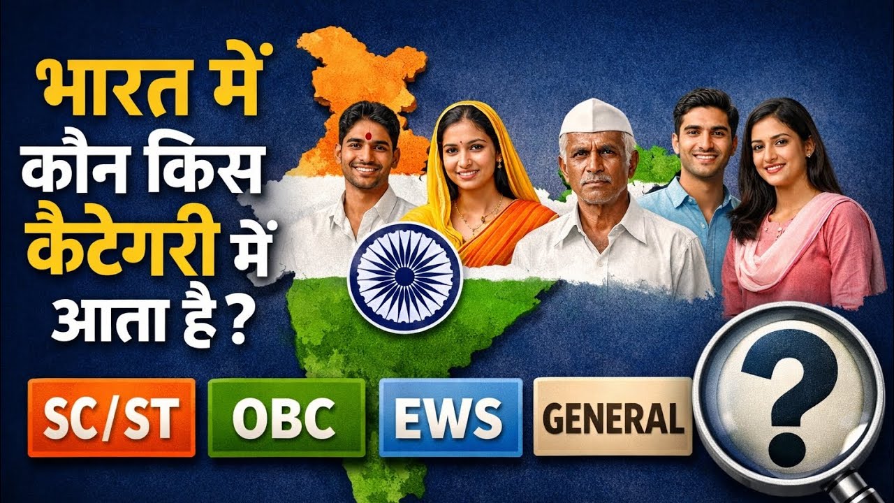 SC ST OBC EWS General क्या है? | India Reservation System Explained | पूरी जानकारी हिंदी में