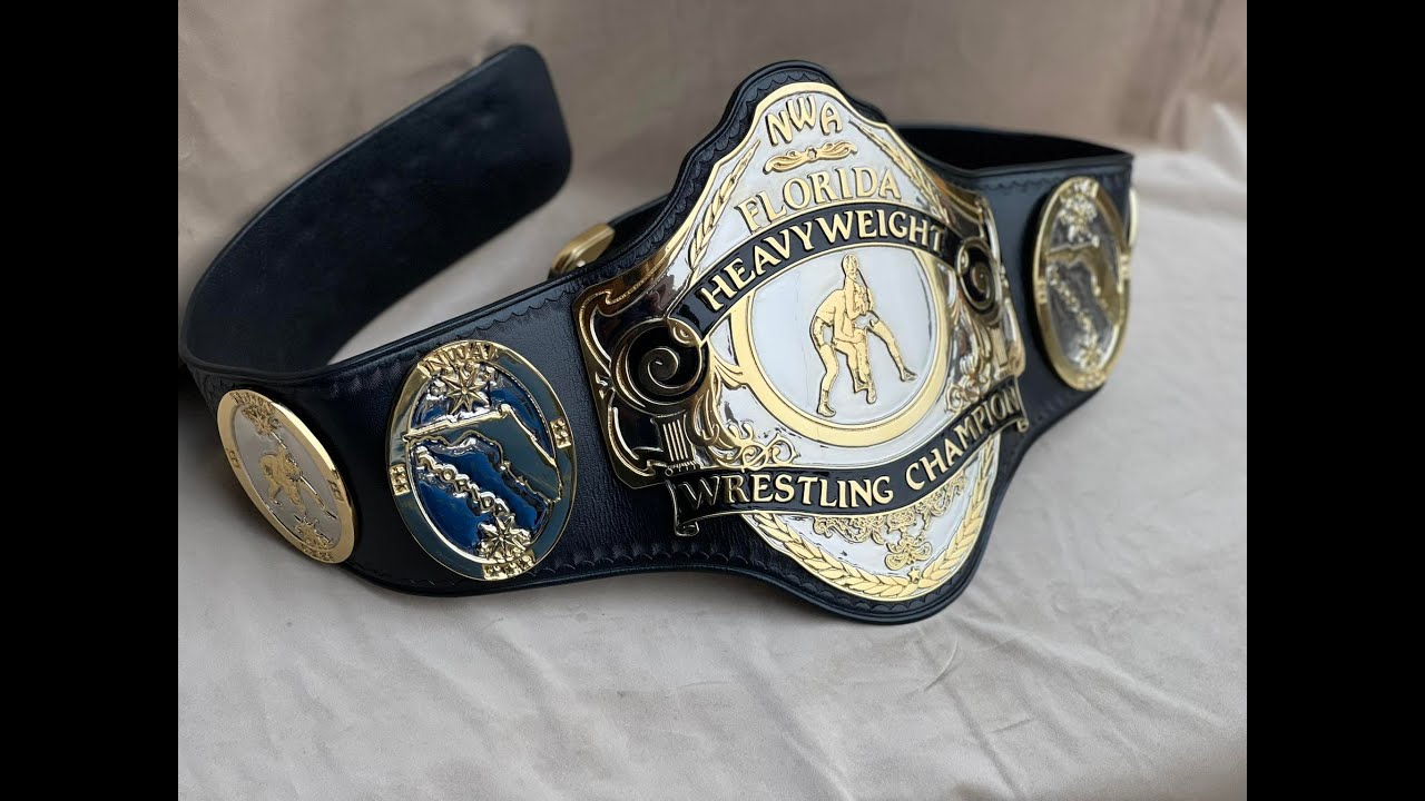 NWA Florida Heavyweight Wrestling Championship belt ORM SD Mike Rotunda 87