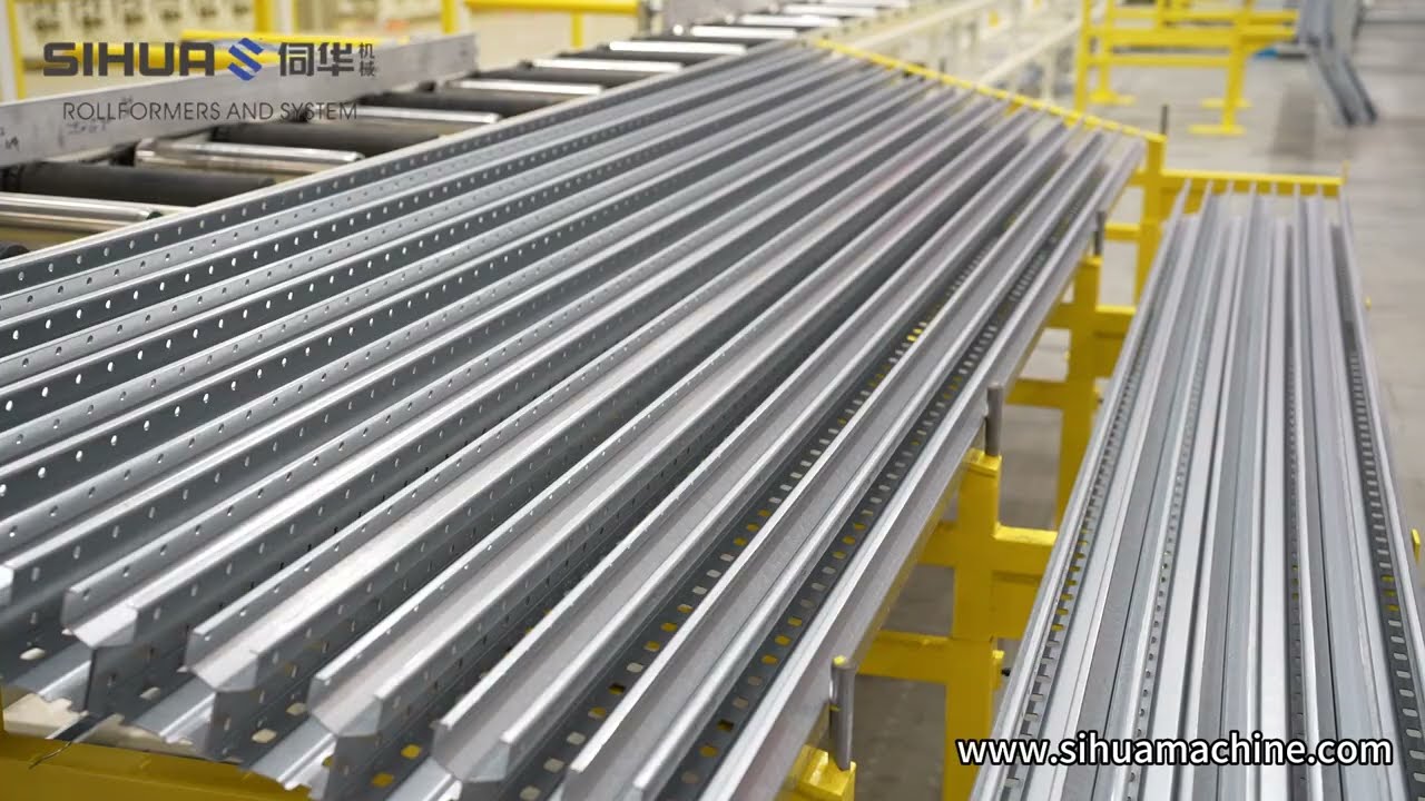 Shelf & Pallet Rack Production Line - Roll Forming Machine - Racking & Shelving Systems in sihua