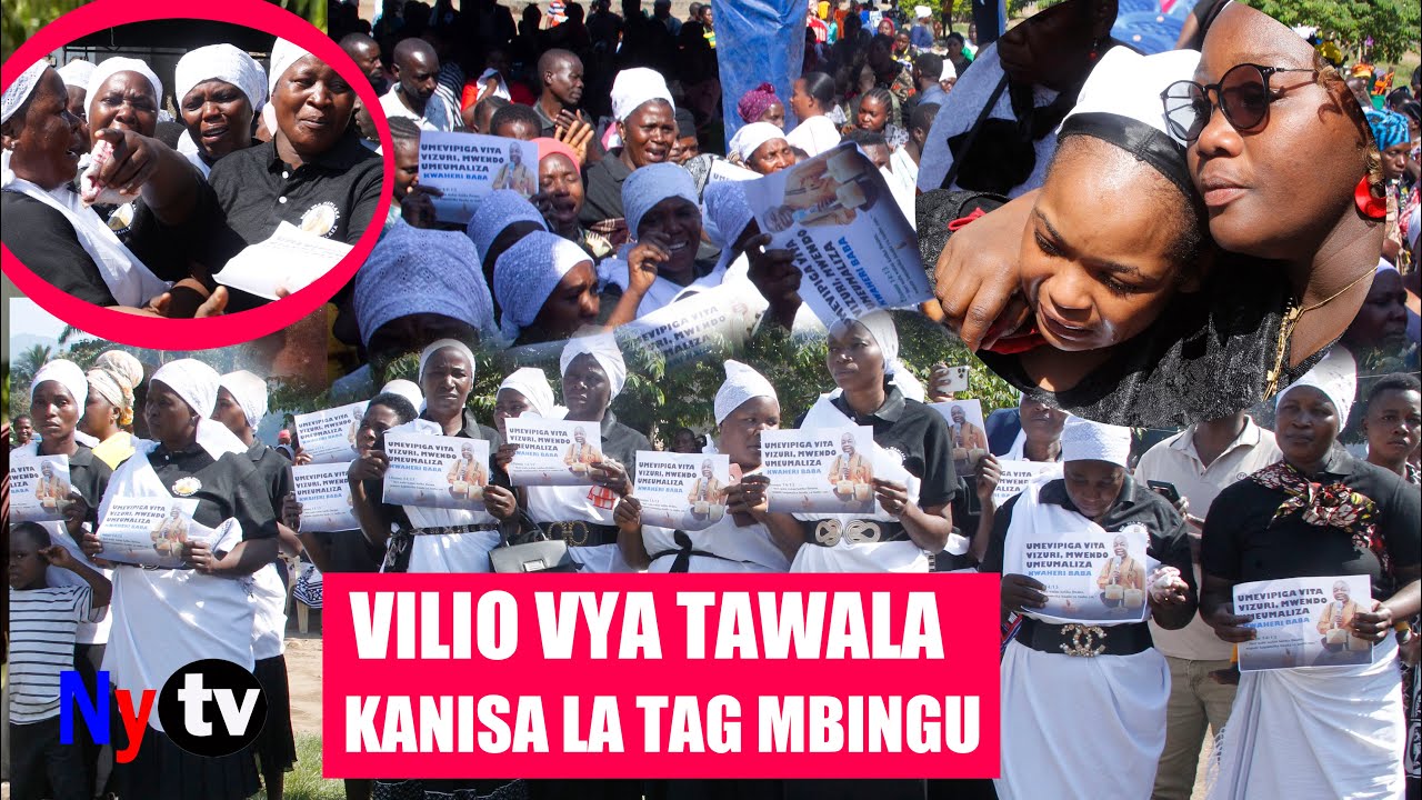 LIVE; MSIBA MZITO WA MTUMISHI WA MUNGU MCH.JUMA LUHWAGO WA KANISA LA TAG MBINGU IFAKARA