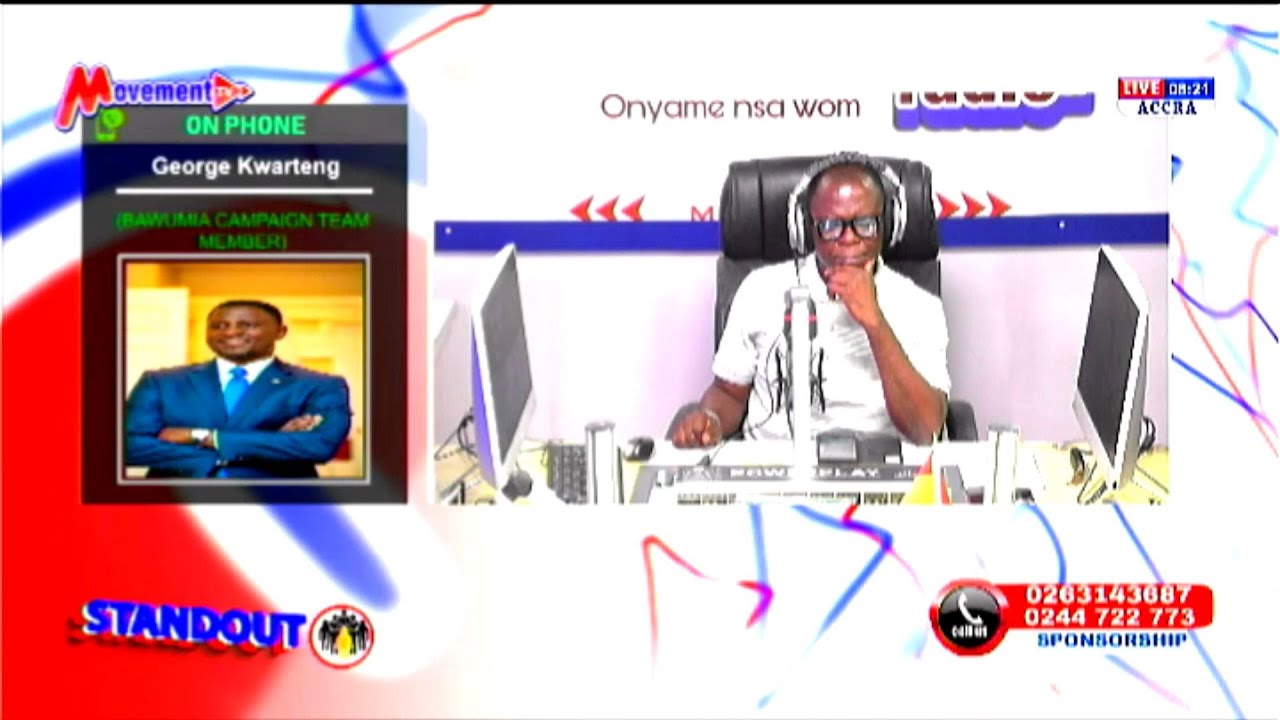 (((LIVE))) Dasebre Agyei Dwanena Presents The Standout  Show | 25/1/2026
