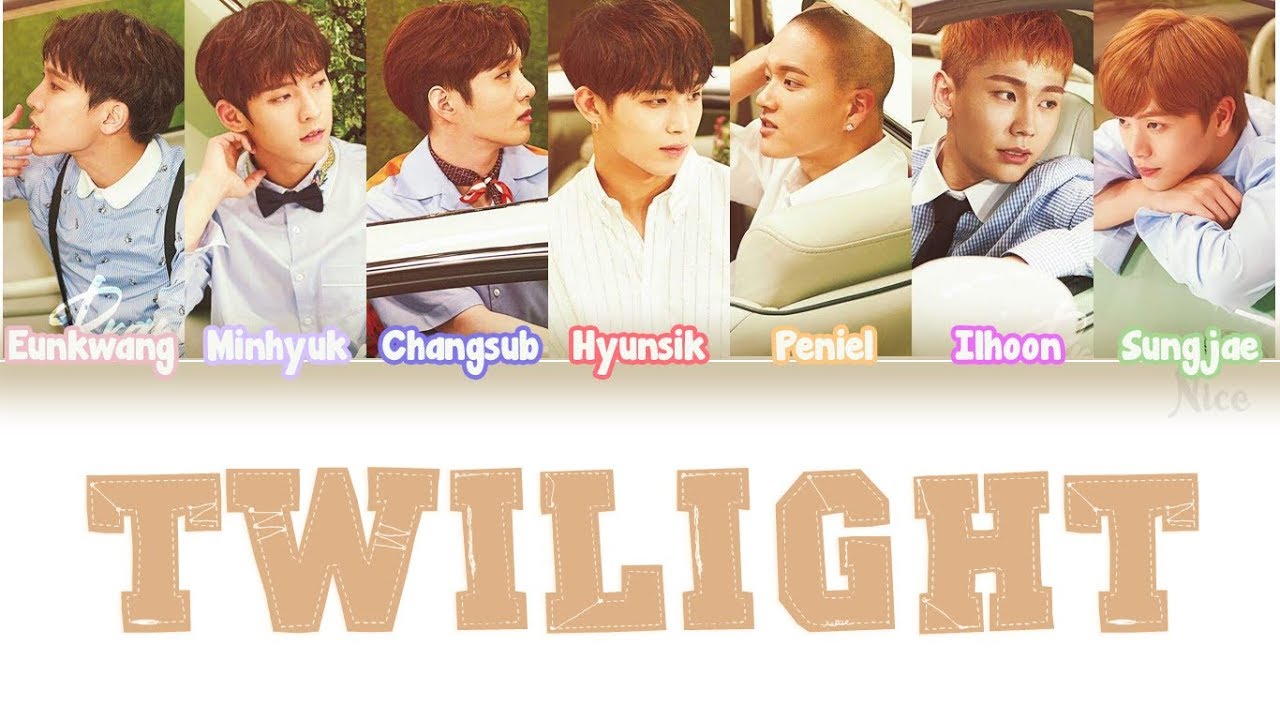 BTOB (비투비) - TWILIGHT  Lyrics (Color Coded/ENG/ROM/JPN)