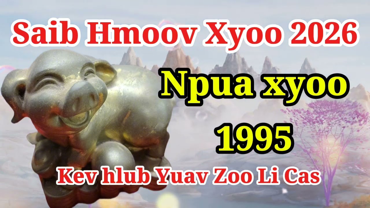 Saib Hmoov 2026 Npua Xyoo 1995 Txoj Kev Hlub Yuav Zoo Li Cas | Pajkws Yaj |