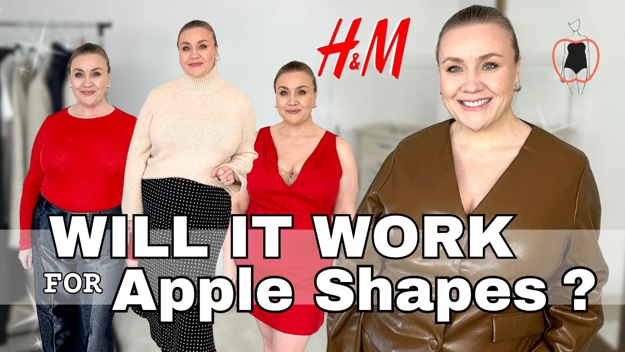Давайте протестируем новые модели от H&M | Мода для женщин больших размеров и типа фигуры «яблоко»