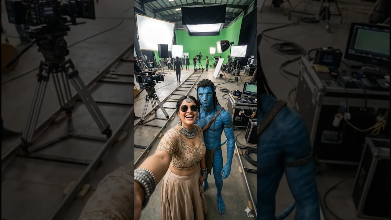 AI is getting too realistic 😨 Bollywood x Avatar!