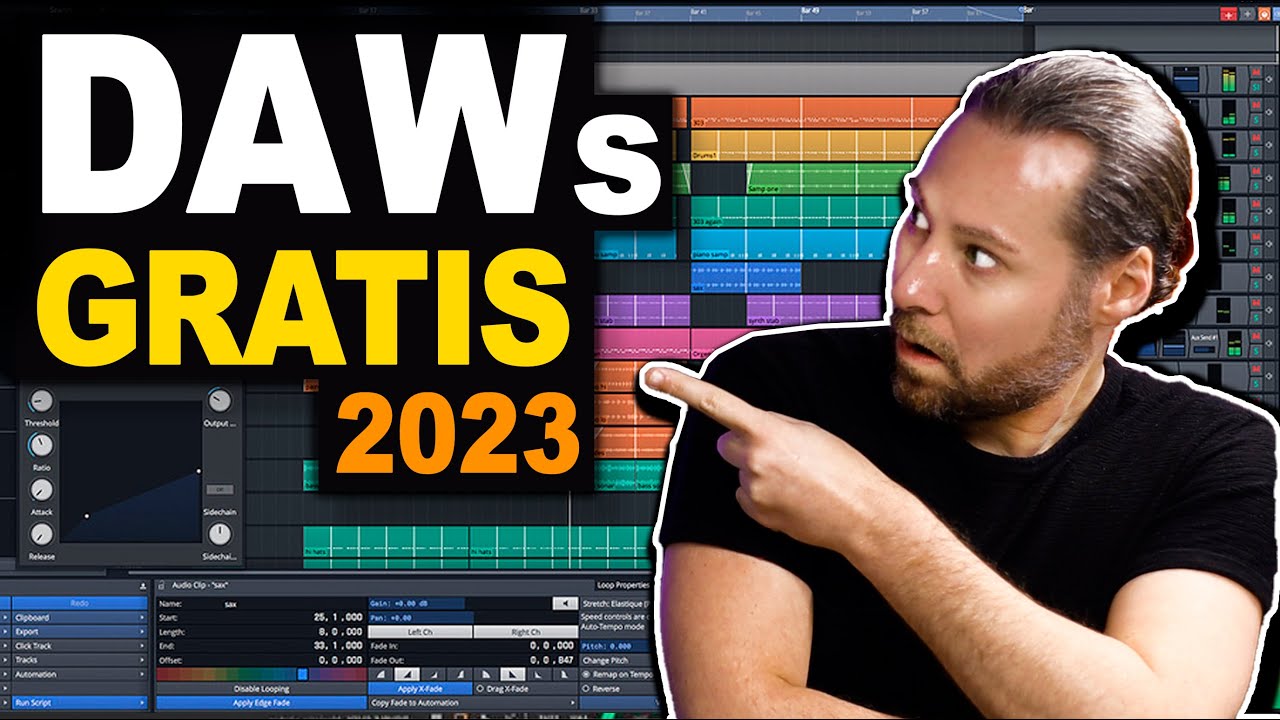 7 PROGRAMAS Multipista (DAW) GRATIS para CREAR M&Uacute;SICA (Descargar REAPER, LMMS y otros a&uacute;n Mejores)