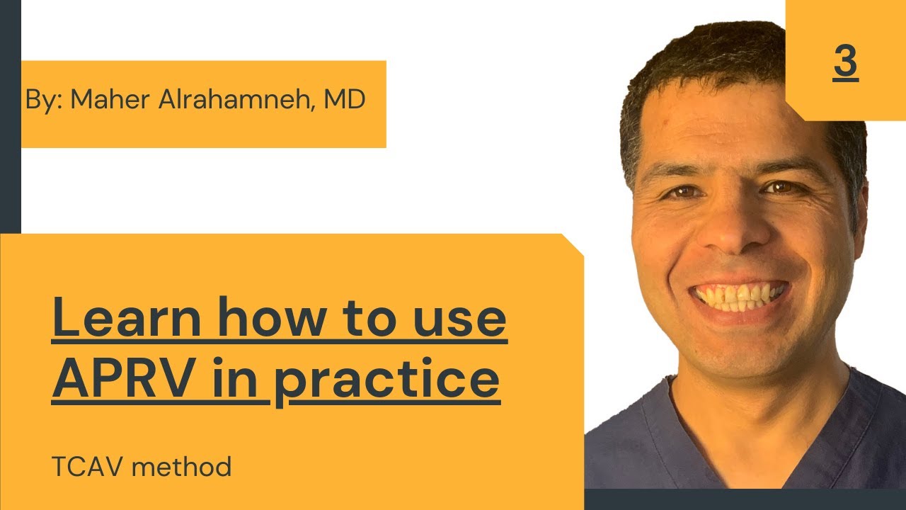 Airway Pressure Release Ventilation (The TCAV method)