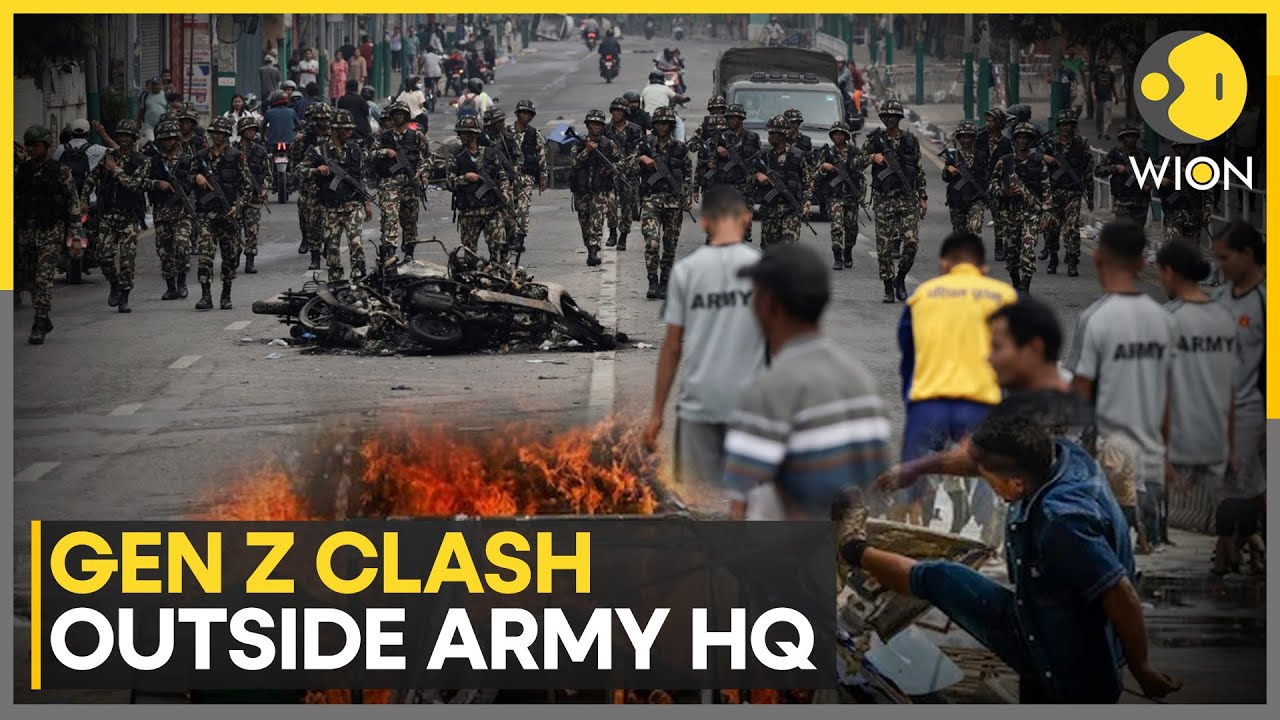Nepal Protests: Death Toll Rises To 31, Clashes Erupt Outside Nepal Army Headquarters | WION