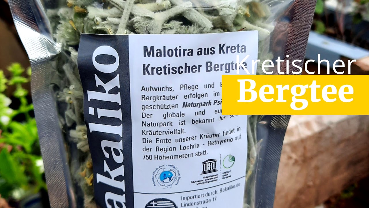 Tee aus Kreta- Diktamos,  Bergtee (Malotira)...