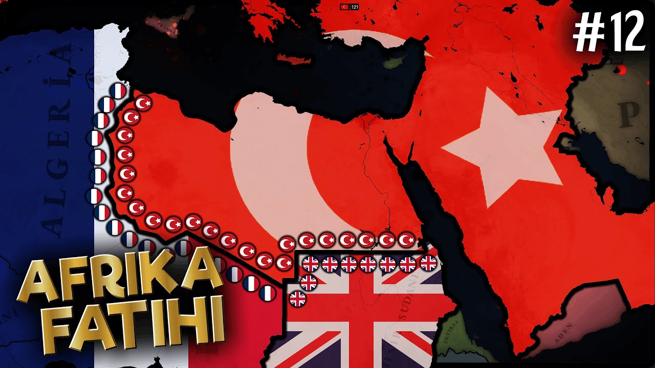AFRİKA FATİHİ OSMANLI! | AGE OF HISTORY 3 | 1.DÜNYA SAVAŞI OSMANLI - #12