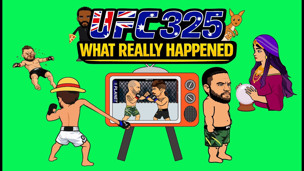UFC 325 What really happened