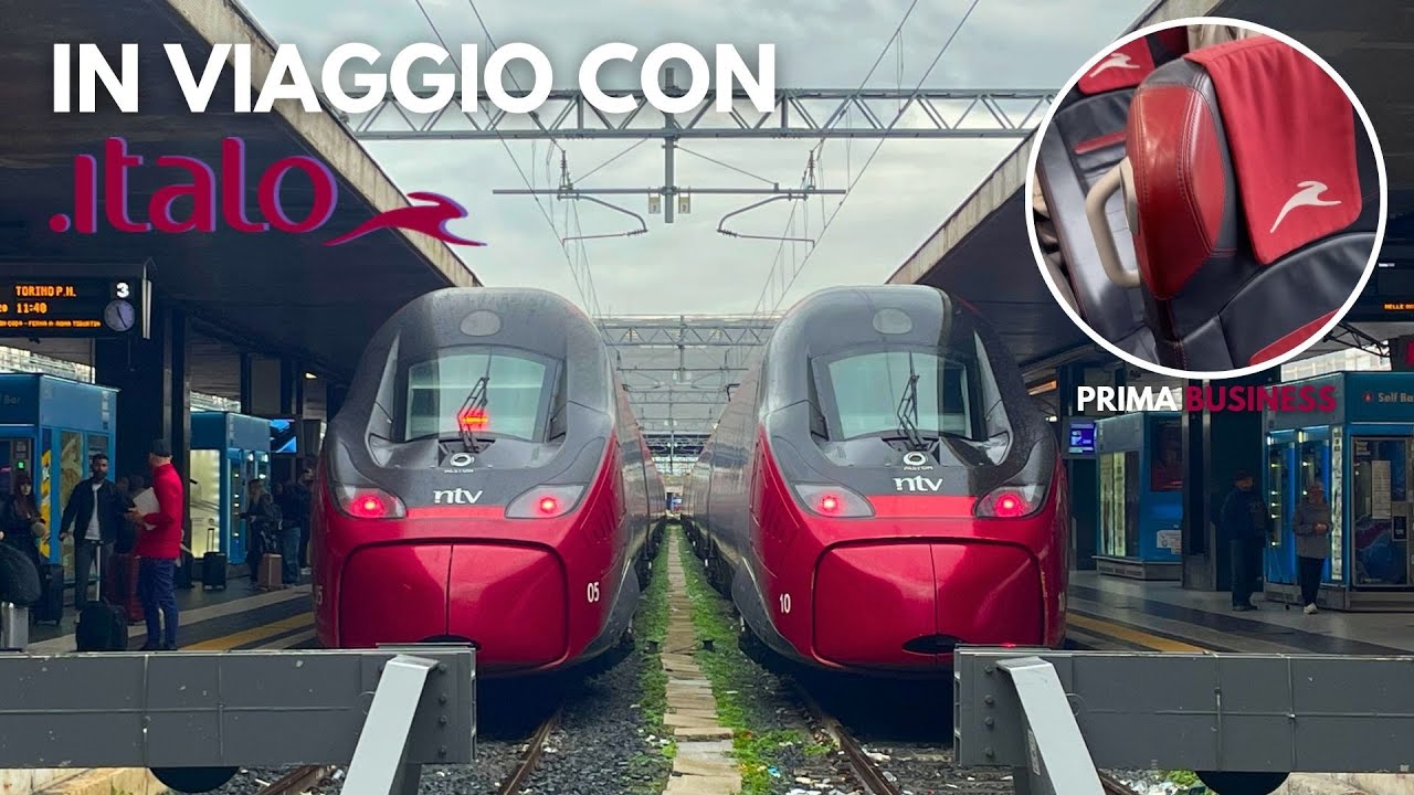 IN VIAGGIO CON ITALO IN PRIMA BUSINESS DA BARLETTA A ROMA TERMINI!