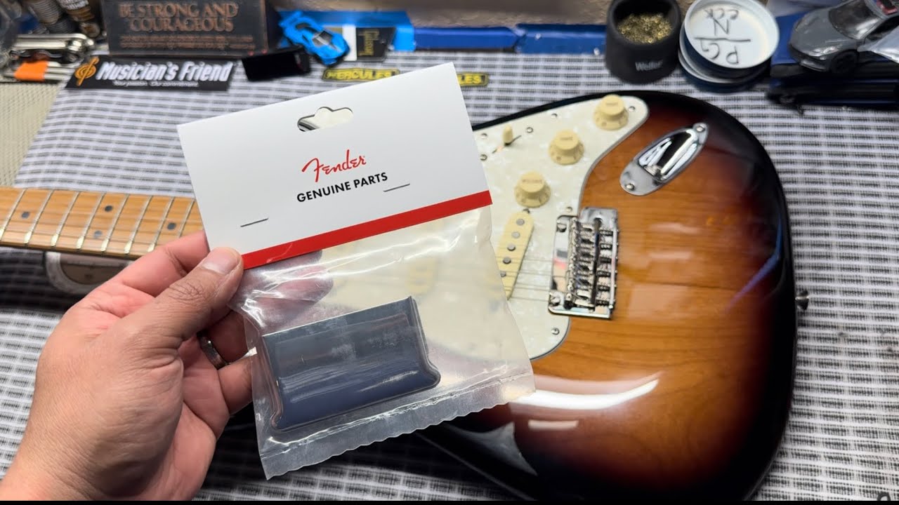 Vintage Stratocaster Bridge Cover P.N.￼ 0992270100