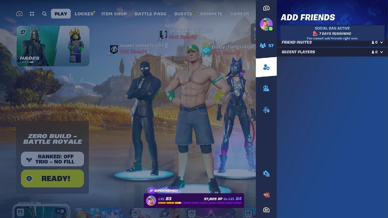 I am officially banned from voice chat Fortnite