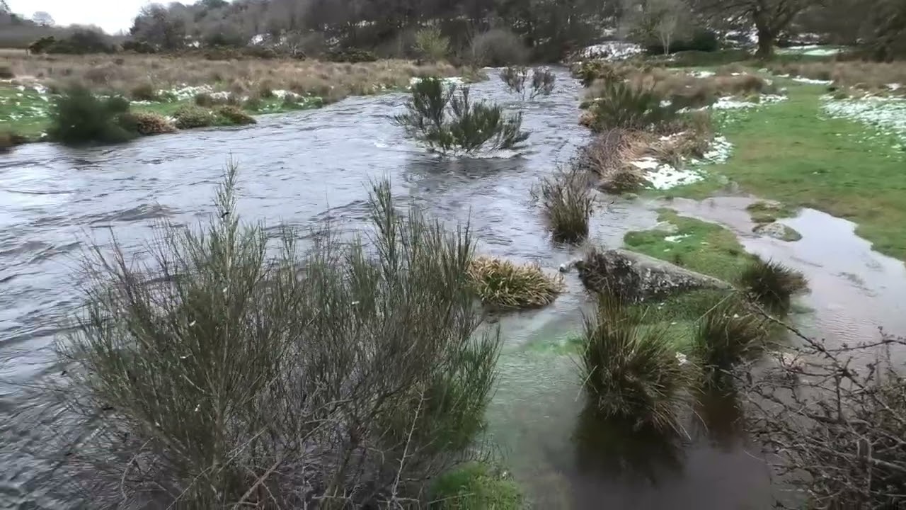 Postbridge and Clapper Bridge Dartmoor 28 March 2024