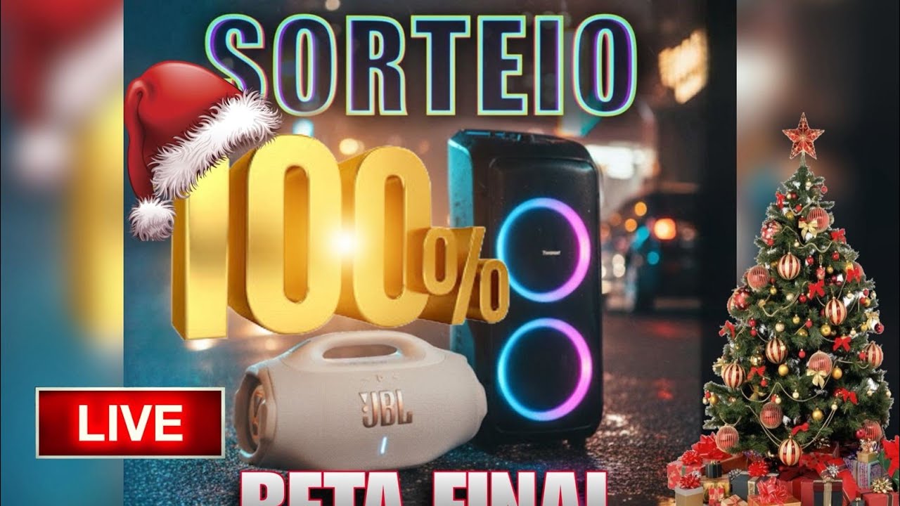 ✨️SORTEIO DE NATAL _ BOOMBOX 4 E HALO 300