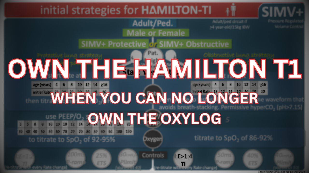 Own The Hamilton T1 Ventilator - When you can no longer Own the Oxylog!