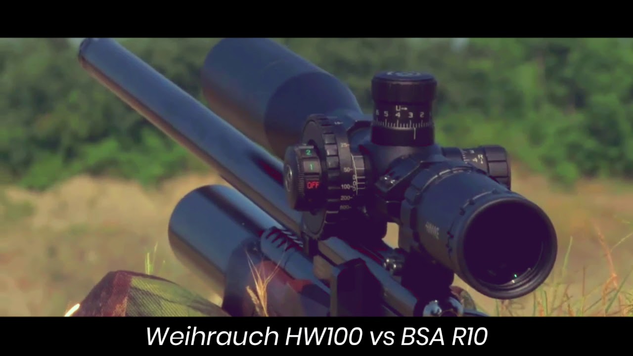 Weihrauch HW100 vs BSA R10