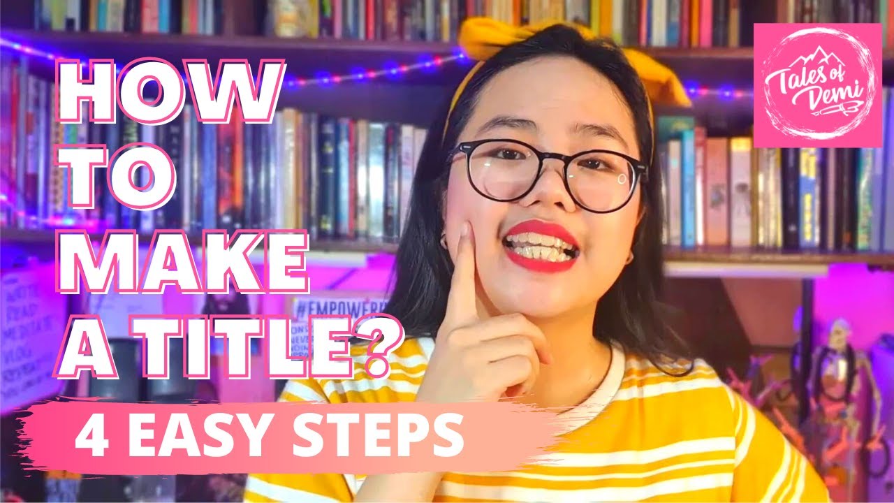 PAANO GUMAWA NG TITLE NG KWENTO? | How to Make a Title? Writing Tutorial by AnakniRizal