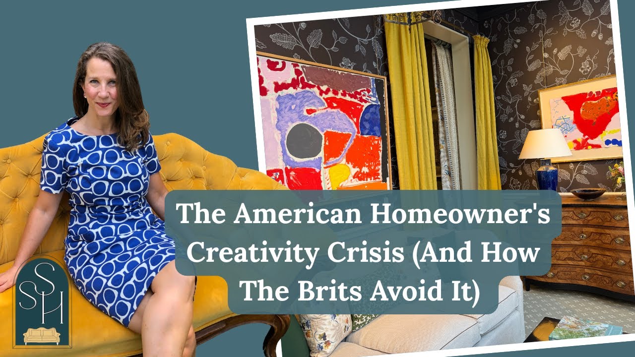 The American Homeowner's Creativity Crisis (And How The Brits Avoid It)
