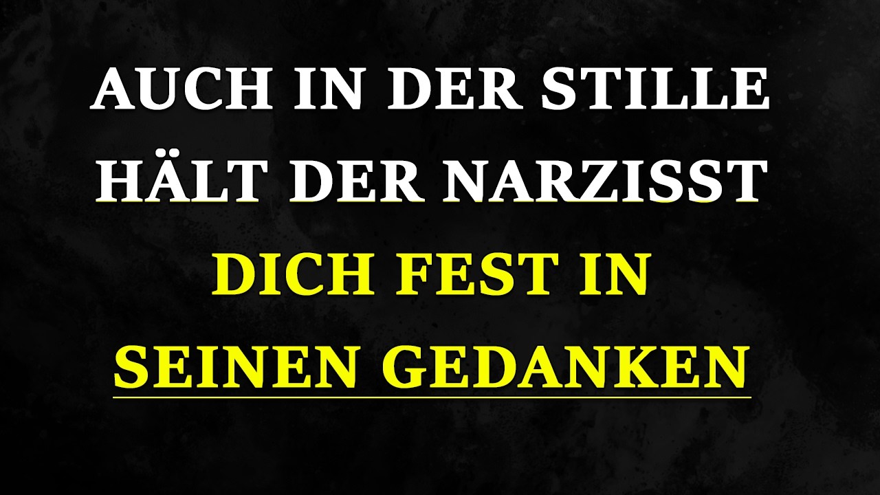 Schweigen heißt nicht vergessen – der Narzisst denkt noch an dich | Narzissmus