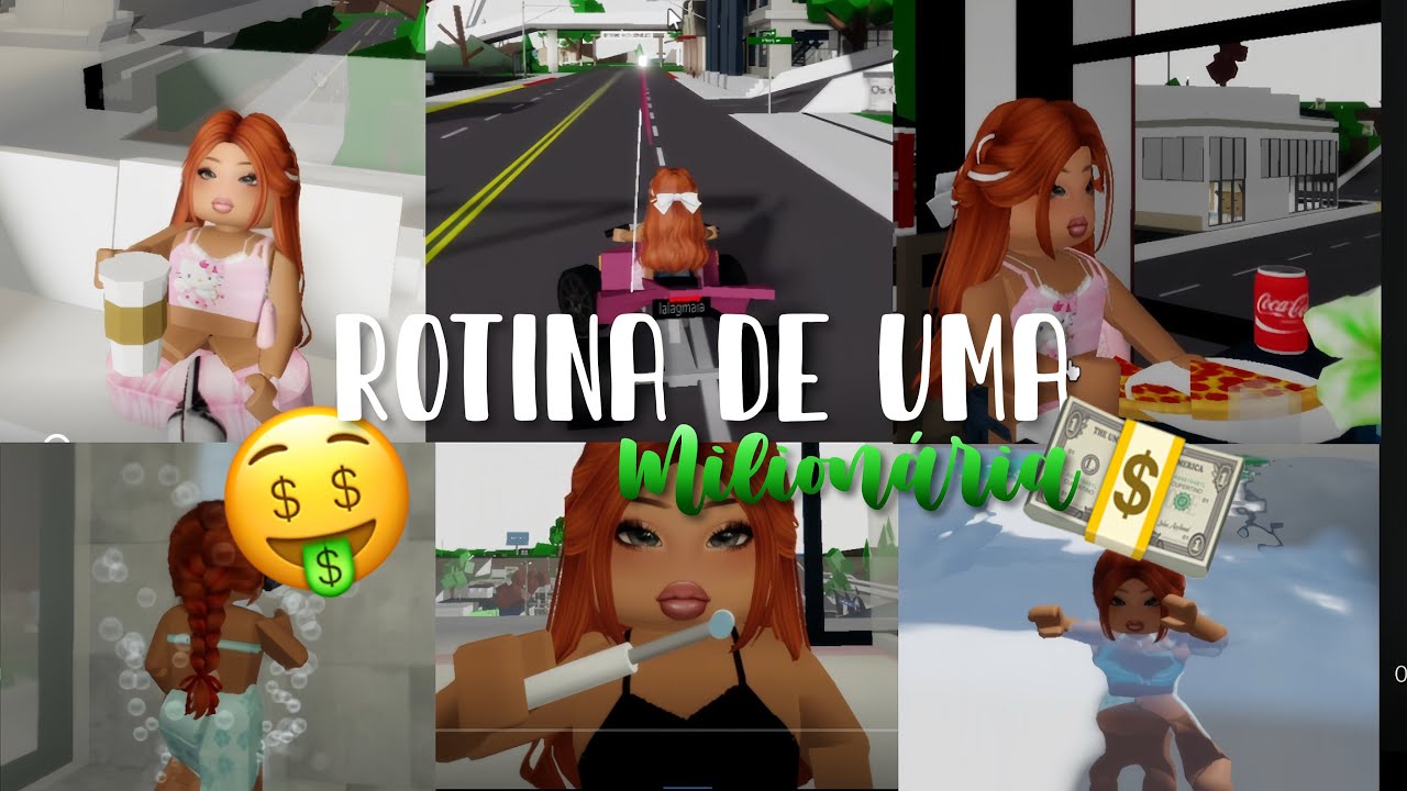 ROTINA de uma MILION&Aacute;RIA no BROOKHAVEN RP! 🏠