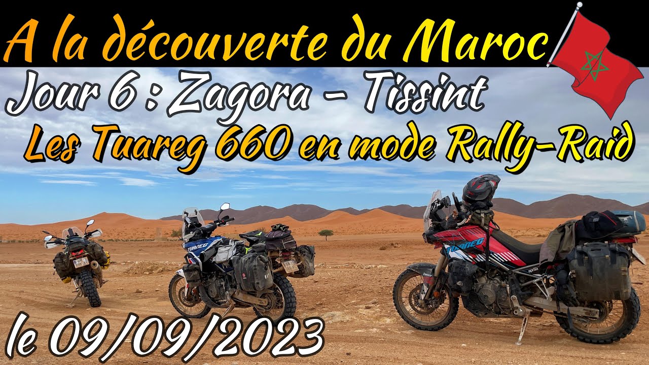 A la découverte du Maroc Jour 6 étape Rally-Raid Zagora - Tissint le 09/09/2023