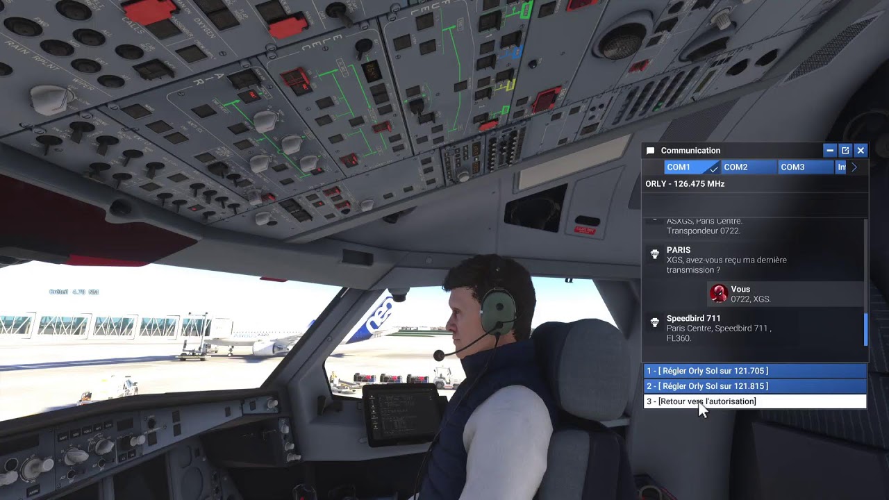 Airbus A330-300RR | Cockpit | takeoff | Newcastle ✈ Paris Orly