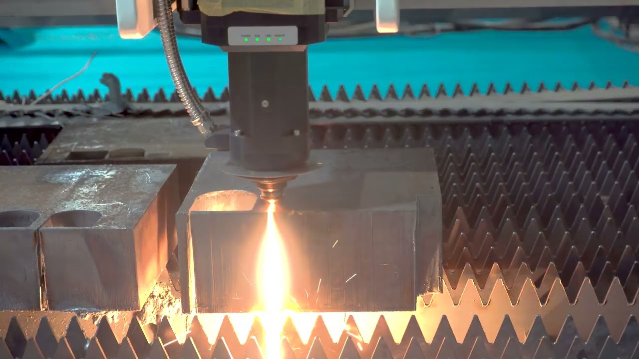 60KW/60000W Ultra-large Format Metal Sheet Laser Cutter