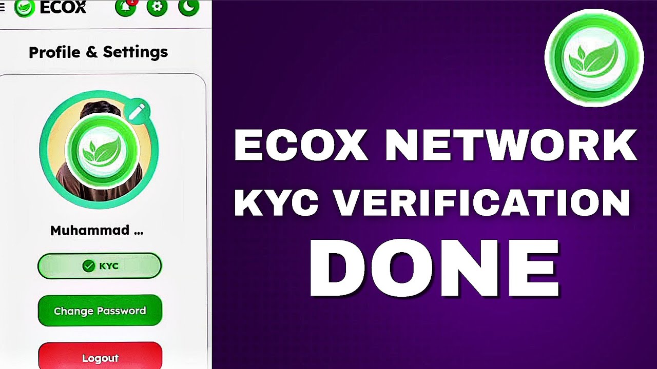 KYC в сети ECOX ✅ Пошаговое руководство | Подтвердите свой аккаунт ECOX быстро!