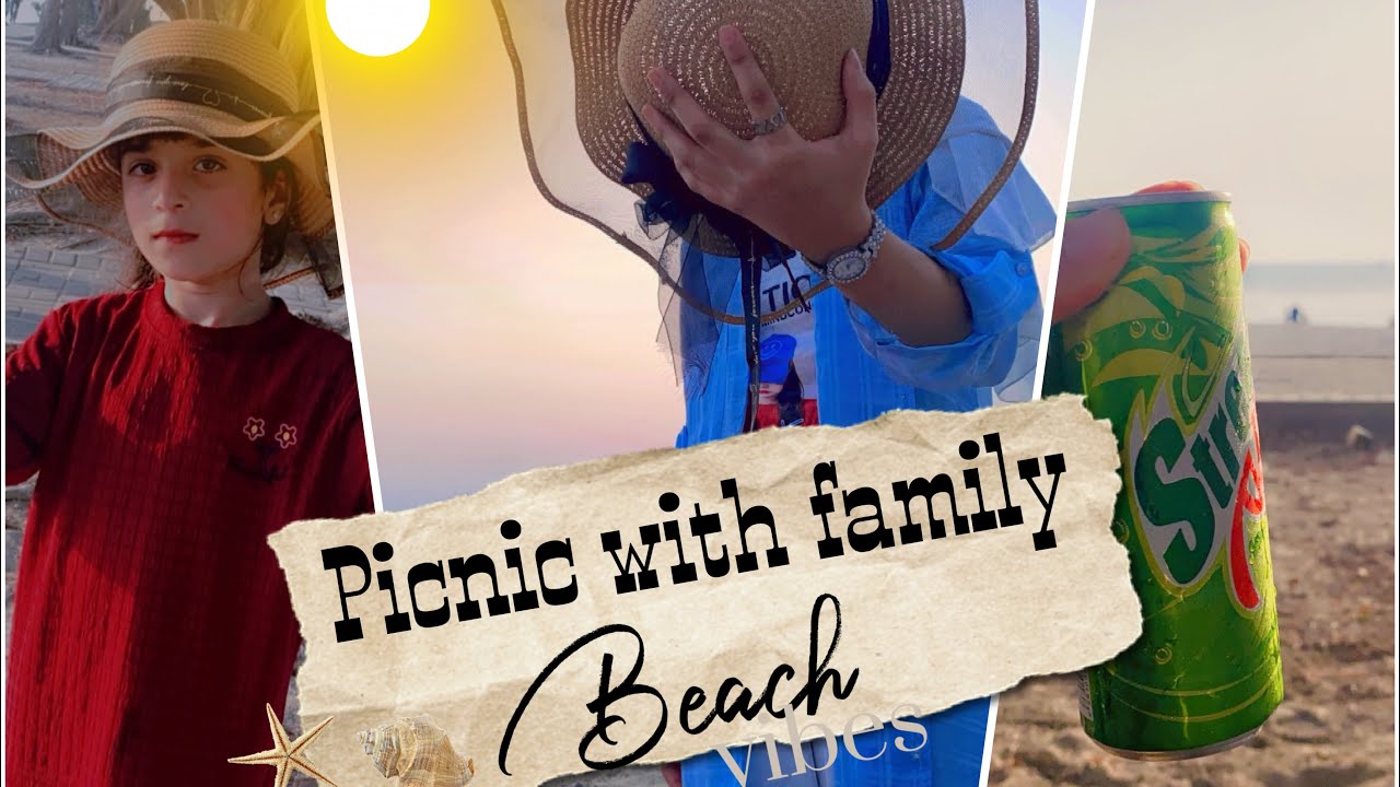 Picnic with family | beach 🏖️ | Maria baloch vlogs