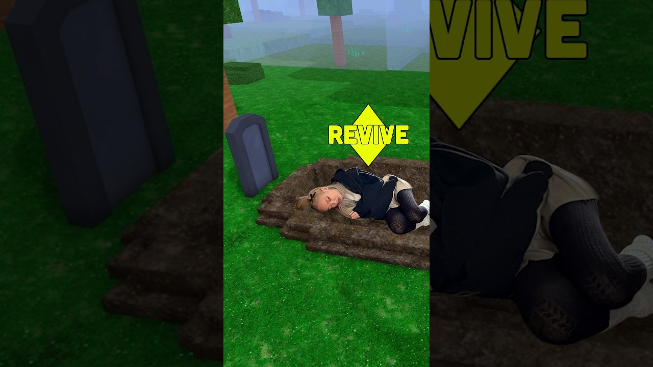 REVIVE HER !! #roblox #funny #skit #robloxfunny #99nights #99nightintheforest #99nightsroblox