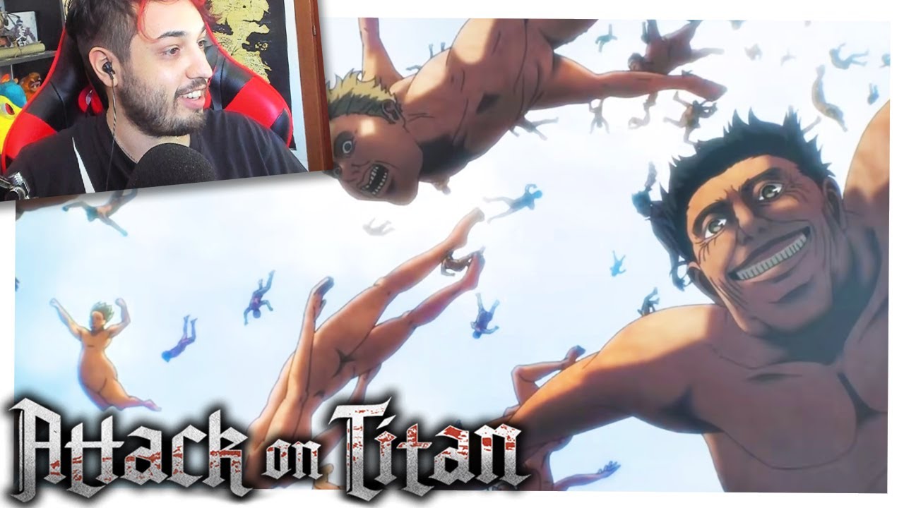 REAGISCO al TRAILER di ATTACK ON TITAN 4: FINAL SEASON