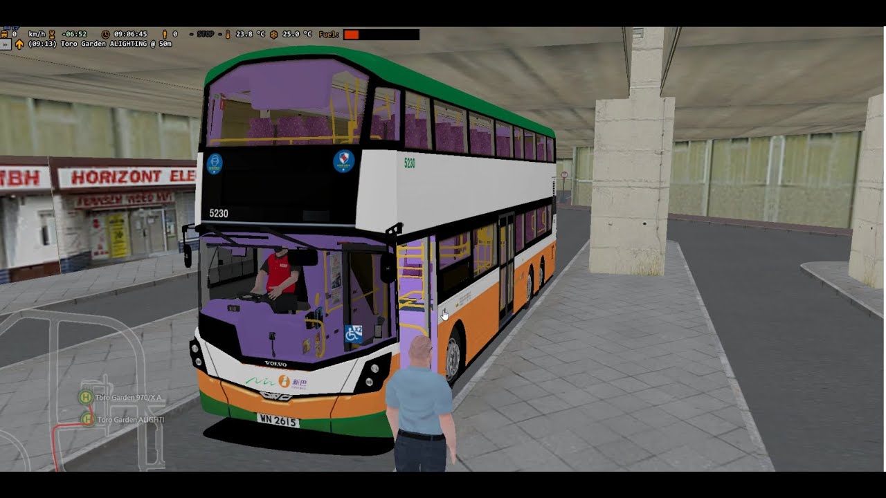 [微改Test4]OMSI NWFB Volvo B8L #5230 Nine Coasts RT:970