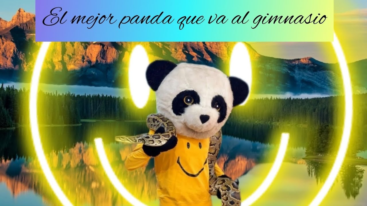 Nuevo video de el mejor panda que va al gimnasio 