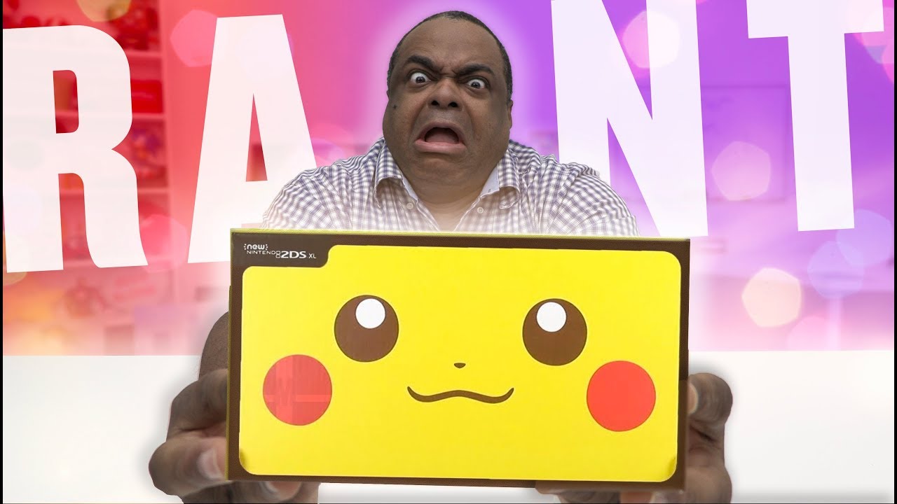 RANT: Pikachu Edition New 2DS XL! [Unboxing]