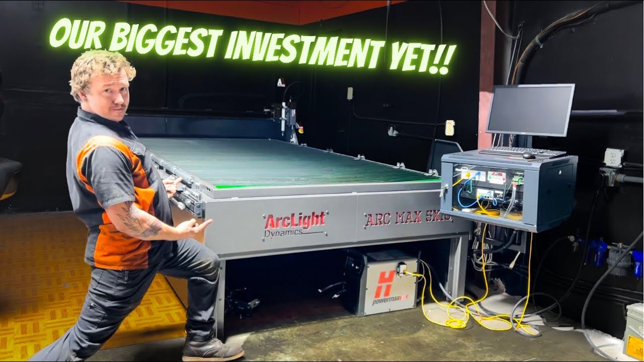 Taking Delivery Of Our New Arclight Dynamics ArcMax 5x10!