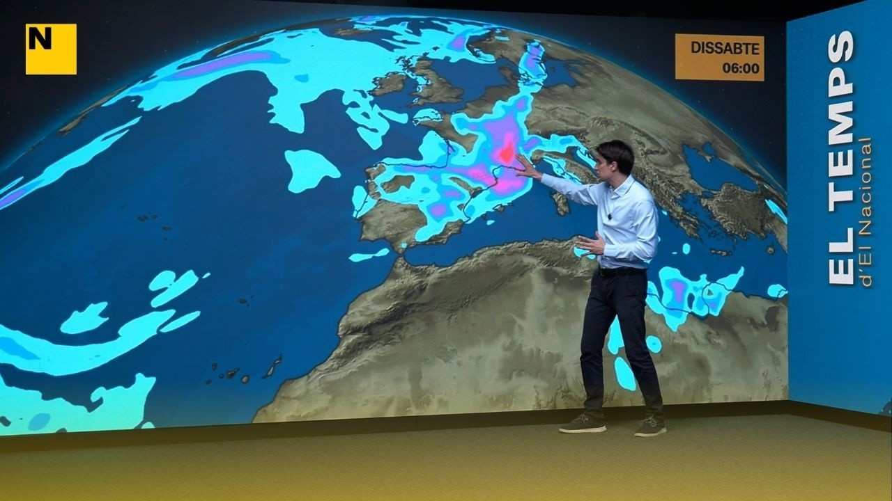 EL TEMPS | Temps de primavera a Catalunya per una DANA: on i quan plourà aquest dimarts?
