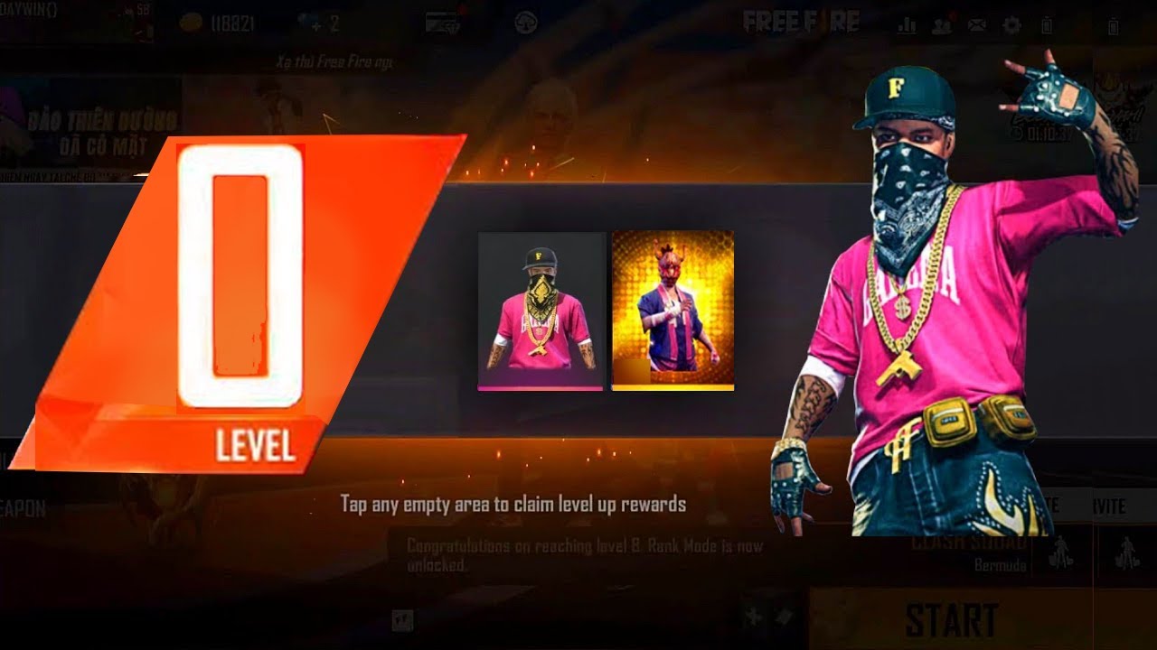УРОВЕНЬ 0 👉 ДО PRO 👈 🤑😲FREE FIRE 💎 100000 АЛМАЗОВ 😱🔥 посмотри как это стало