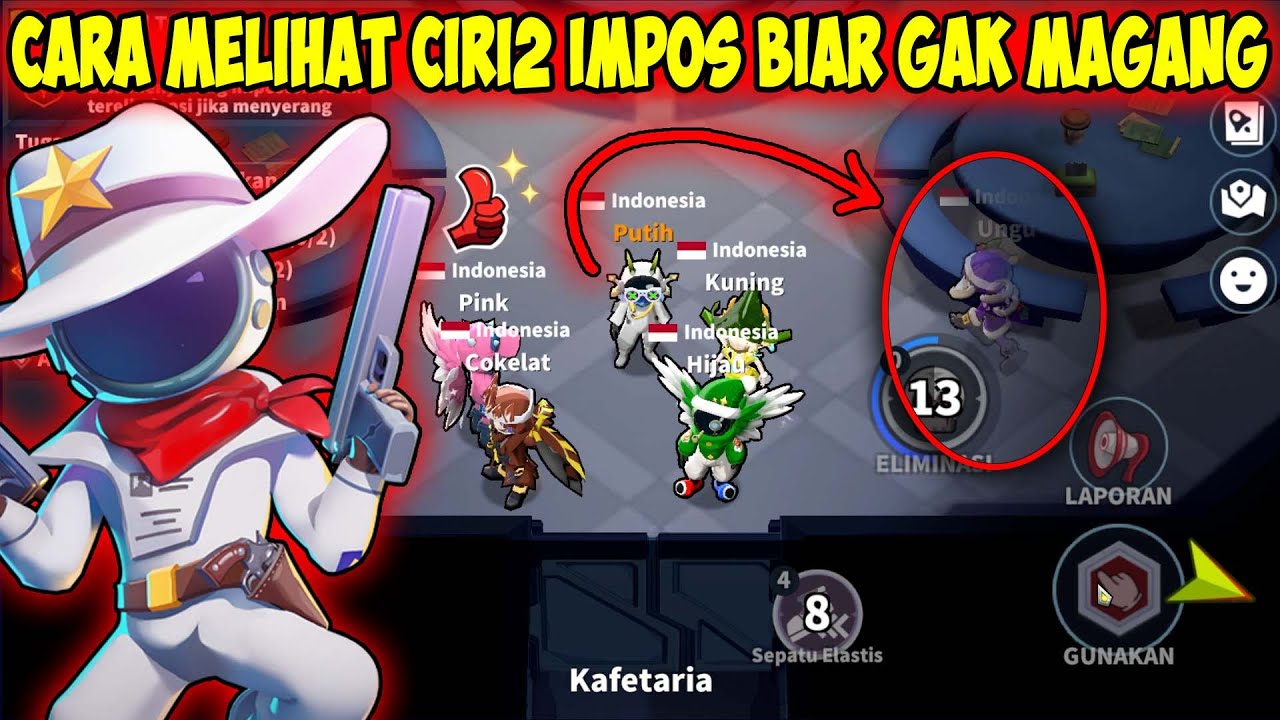 CARA SHERIFF MENGETAHUI CIRI CIRI IMPOS BIAR GAK MAGANG !! Super Sus Indonesia